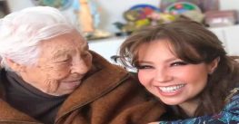 A los 104 años de edad muere abuelita de Thalía y Laura Zapata