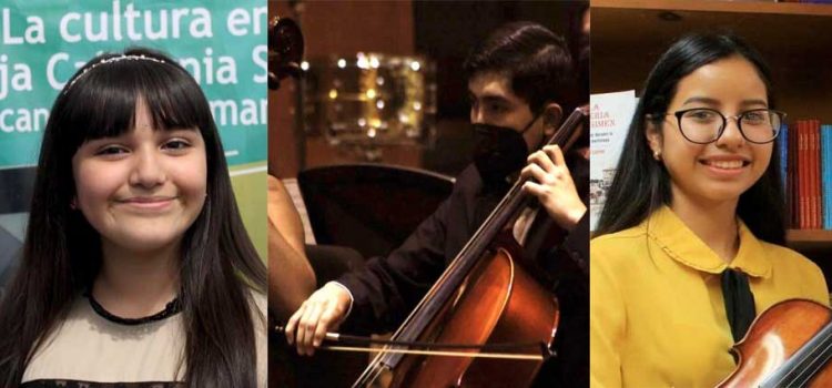 Tres sudcalifornianos a la Orquesta Sinfónica Infantil de México
