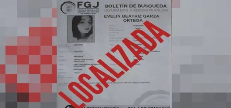 Guardia Estatal localiza a niña desaparecida