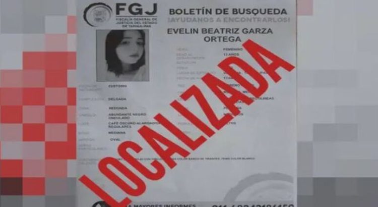 Guardia Estatal localiza a niña desaparecida