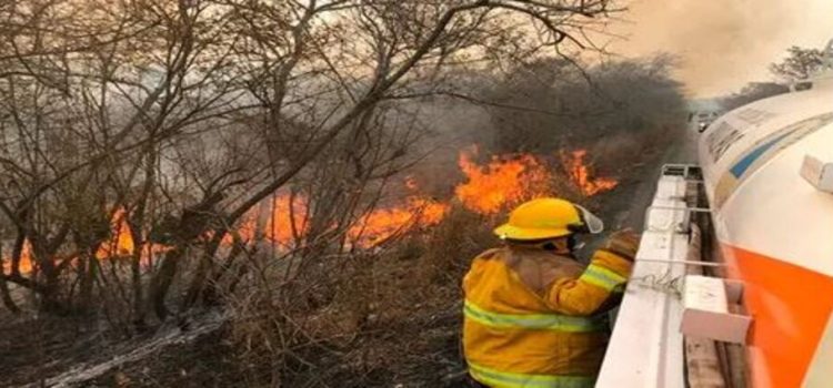 Posibles incendios por falta de lluvia y viento