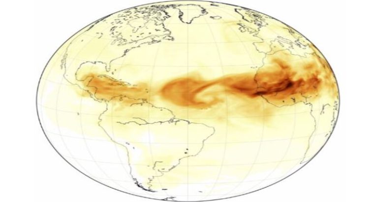 Prevén llegada de polvo del Sahara a Tamaulipas