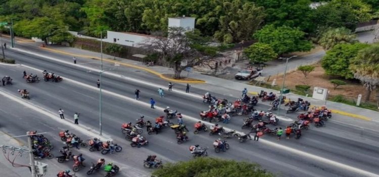 Mega protesta por muerte de repartidor en Cd. Victoria