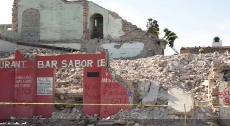 Un derrumbe de edificio deja 2 muertos y 4 heridos en Tampico