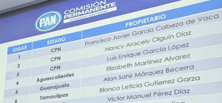 García Cabeza de Vaca será uno de los candidatos del PAN para diputado federal