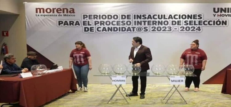 Morena sortea pluris para el Senado, Tamaulipas
