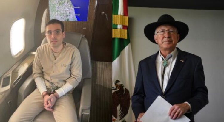 Ken Salazar confirma que Ovidio Guzmán sigue en custodia en EE.UU. tras arresto de “El Mayo” Zambada e hijo de “El Chapo”