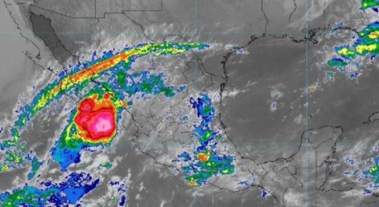 Tormenta tropical «Ileana» se intensifica y amenaza a Baja California Sur y estados del Pacífico