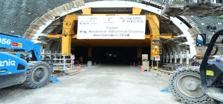 Se inaugura en Tamaulipas el cuarto túnel más largo en México