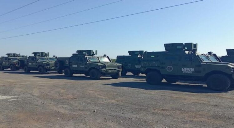 La Sedena inicia los trabajos contra la inseguridad en Nuevo Laredo, Tamaulipas