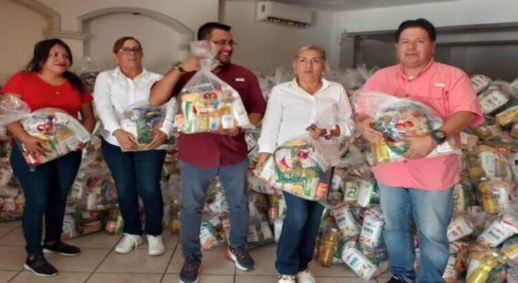 Los municipios más vulnerables del estado Tamaulipas reciben los refuerzos en apoyos de alimentarios