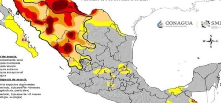 Sequía afecta casi la mitad del territorio nacional